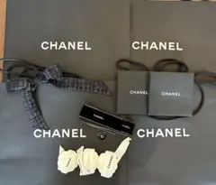 CHANEL紙袋6枚＋カメリア＋ホリディラッピング