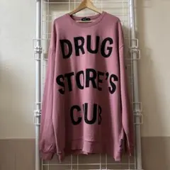 ♪♪ ドラッグストアーズ 大きなロゴ　トレーナーチュニック ♪♪