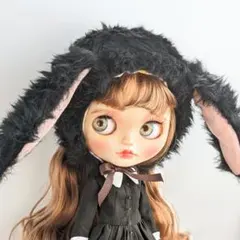 うさぎのふわふわ帽子 ブライスアウトフィット ハンドメイド ブライスのうさ耳帽子を作ってみた♪｜ただただ可愛い