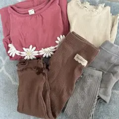 女の子　長袖　4点