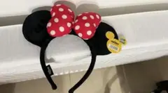 ディズニー　ミニー　カチューシャ 2枚