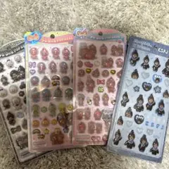 モンチッチ うるちゅるPOP SEAL ステッカー 4枚セット♡おまけ付き