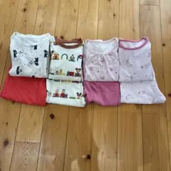 UNIQLO パジャマ4着セット 90 /100
