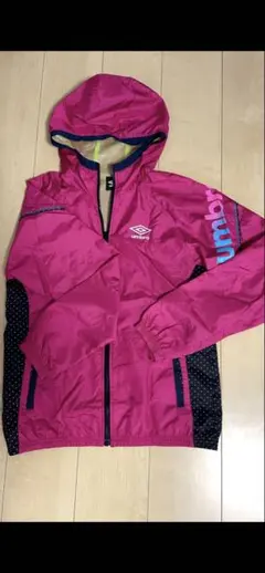 umbro フード付きジャケット ピンク