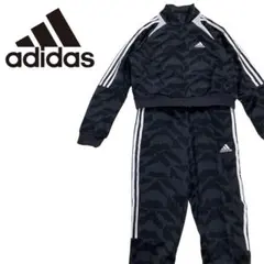 adidas ブラックカモフラージュ セットアップ　美品