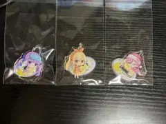 アクリルキーホルダー3個セット　不知火フレア　さくらみこ　湊あくあ