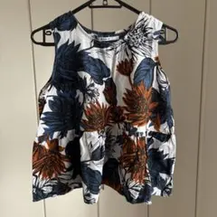 COLONY 2139 花柄ノースリーブトップス フリーサイズ