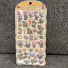 即日発送！ズートピア　コットンパフィーシール　ボンボンドロップシール