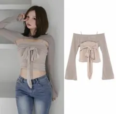 アンドマリーAndmary alma cachecoeur tops gray - メルカリ