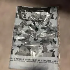 レジバック　スヌーピー　迷彩　エコバッグ