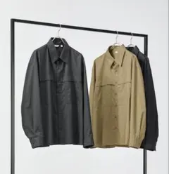 Uniqlo U ブラック黒ユーティリティオーバーサイズシャツMサイズ新品未使用