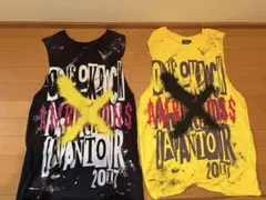 ONE OK ROCK ambitions tour 2017タンクトップ　黒黄のサムネイル