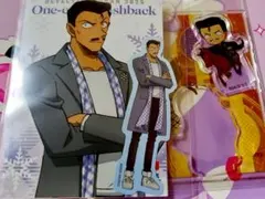 毛利小五郎 3点セット★ジオラマ、ブロマイド、 ステッカー