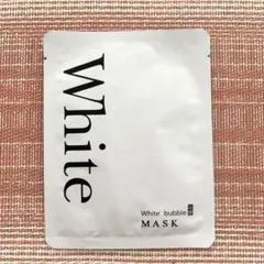 ★新品★White bubble MASK ホワイトバブルマスク 1回分のサムネイル