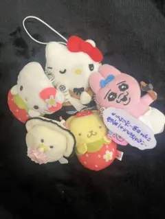 ハローキティ ぬいぐるみストラップセット