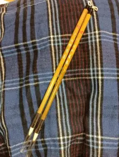 新品未使用竹製毛筆小筆 2本セット 書道用具お買い得