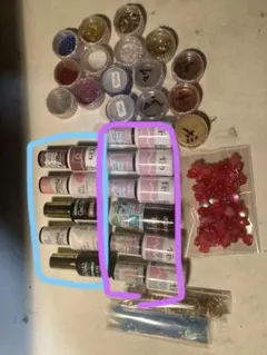 ダイソー DAISO ジェルネイル 百均 パーツ ラメ ホログラム まとめ売り