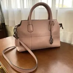 FURLA ピンク トートバッグ ガイア - メルカリ