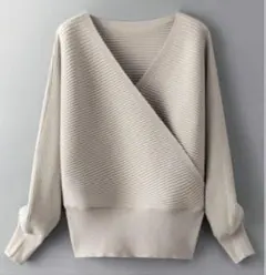 カシュクールニット