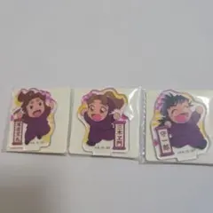 忍たま乱太郎 ミニアクリルスタンド 4年生　平滝夜叉丸　田村三木ヱ門　浜守一郎