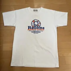 BALL LINE バスケットボールTシャツ Sサイズ ホワイト