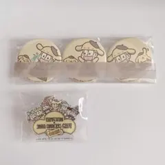 十四松×ポムポムプリン おそ松さん 缶バッジ アクリルキーホルダー