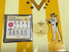 福岡ソフトバンクホークス 周東佑京選手 優勝 アクリルスタンド