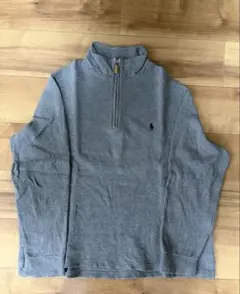 Polo by Ralph Lauren グレー ハーフジップ トレーナー L