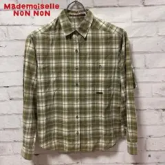 Mademoiselle NON NON マドモアゼルノンノン チェックシャツのサムネイル