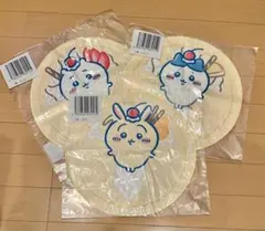 ちいかわ クレープくじ E賞 タオル ハチワレ うさぎ 3枚セット