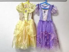【即購入OK♡】ベル風 ラプンツェル風 プリンセスドレス 2着セット
