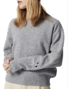 UNIQLO x ANYA HINDMARCH ラムクルーネックセーター