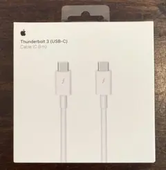 新品 Apple Thunderbolt3(USB-C)Cable (0.8m)