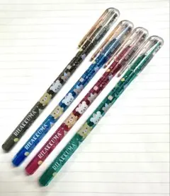 リラックマ カラーボールペン 4本セット☆最終お値下げしました☆のサムネイル