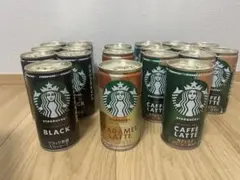 ミ*ツ様 スターバックス コーヒー缶 3種　１９本セットのサムネイル