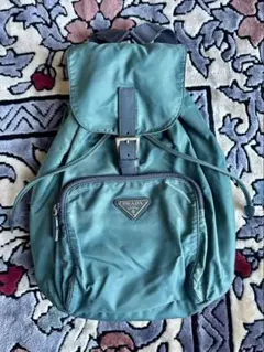 PRADA リュック　グリーン
