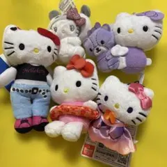 ハローキティ プライズ ぬいぐるみ マスコット まとめ売り セット ②