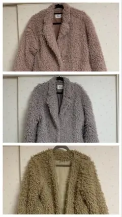 OLIVE des OLIVE 等 ファーコート 3点 セット まとめ売り
