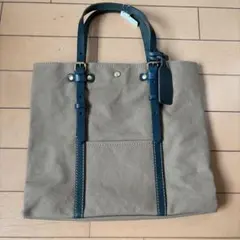 美品！銀座和光 BEAU DESSINキャンバスレザー トートバッグ - メルカリ