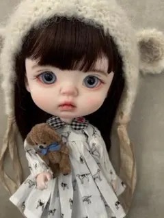 dayuanbao niuniu qbaby風カスタムドール　アルビノちゃん風 dayuanbao niuniu qbaby風カスタムドール アルビノちゃん風