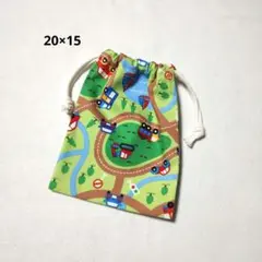 コップ袋　給食袋　巾着子供　ハンドメイド　S1-30