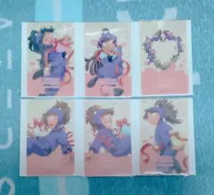 忍たま アニカフェ クリアカード 久々知兵助 尾浜勘右衛門 竹谷八左ヱ門 ほか