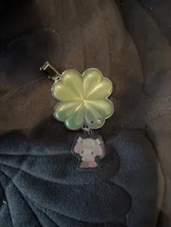 サンリオ シークレットヘアクリップ マイメロディ クローバー