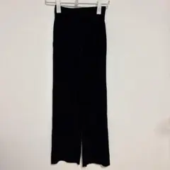 UNIQLO リブニットパンツ　S