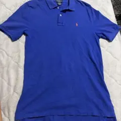 Polo by Ralph Lauren 青 ポロシャツ　sかmくらい