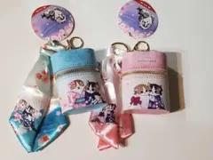 mofusand スカーフチャーム付きポーチ〜桜満開〜　タイトー限定　セット　②