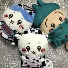 ちいかわ　ハチワレ　うさき　ちいかわ ハロウィンがまぐちポーチ