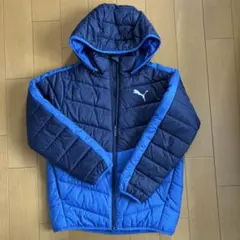 PUMA フード付きジャンパー　 ネイビー/ブルー
