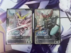 ガンダムカード ショップバトル参加賞　ユニコーン　ジークアクス　EXベース