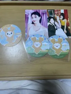 TWICE ジヒョ　ポストカード　コースター　ジブリー